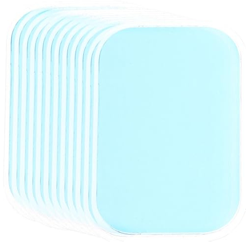 FRCOLOR 12 Stück Gel Pads Für Abs Stimulator Hautfreundliche Weiche Ersatz-gelpads Für Muskeltrainer Zur Förderung Der Muskelkontraktion Geeignet Als Geschenk Für Fitnessliebhaber