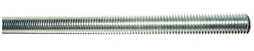 Sellon24® Gewindestange DIN975 100 cm Edelstahl V2A Stahl Gewindestab 1 Stück Stange M6 M8 M10 M12 Stift Pfostenbefestigung Gewinde verzinkt Gewindestift Geländer voll (Edelstahl V2A, M10 / 100 cm)