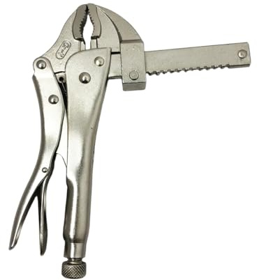 Pinze di bloccaggio da 22,9 cm con sgancio rapido, robusta struttura in acciaio, funzionamento manuale non elettrico, multiuso per lavorazione del legno e serraggio