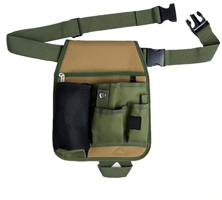 Werkzeuggürtel für Gartenwerkzeug – Gartentasche Taschen, größenverstellbar – Gürteltasche für Garten Zubehör, Werkzeugtasche für Gärtner