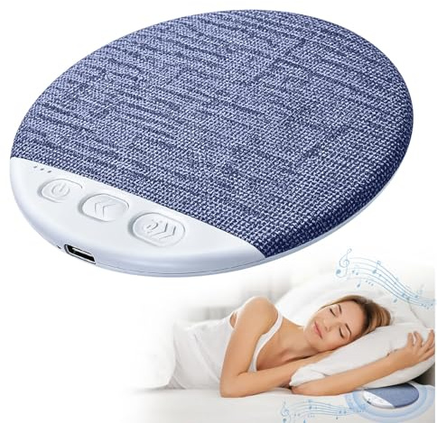 Altoparlante Cuscino Bluetooth 5.4, Mini Cassa Bluetooth Portatile con Rumore Bianco e Timer, Speaker Sotto Cuscino Ultrasottile per Dormire, Audio Privato Senza Cuffie per Dormire di Lato USB-C