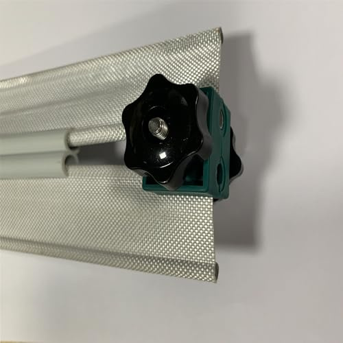 Etomvoop 2Pcs Figure of Eight Awning Channel Lock Blocks for Motorhome Camper Van Drive Away Awning kit 6mm x 6mm,8mm x 6mm,6mm x 4mm Bead Strips