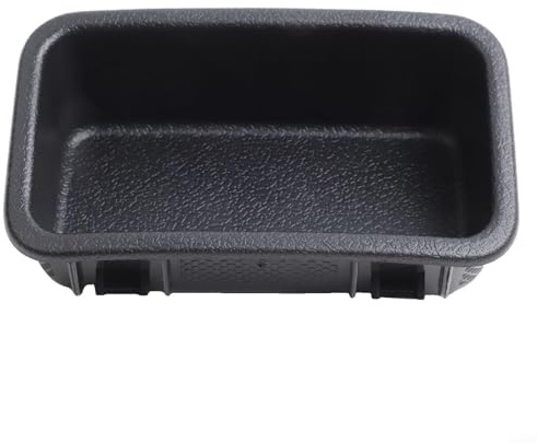 CWOQOCW Mittelkonsole Aufbewahrungsbox 1J0858373C Münzhalter Fach für Golf 4 für Jetta für Bora MK4 1998-2006 Schwarz Innenraum Organizer