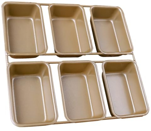 VICASKY Moule à Cake Rectangulaire Antiadhésif pour Pâtisserie Maison Résistant Haute Température Pratique et Facile à Nettoyer