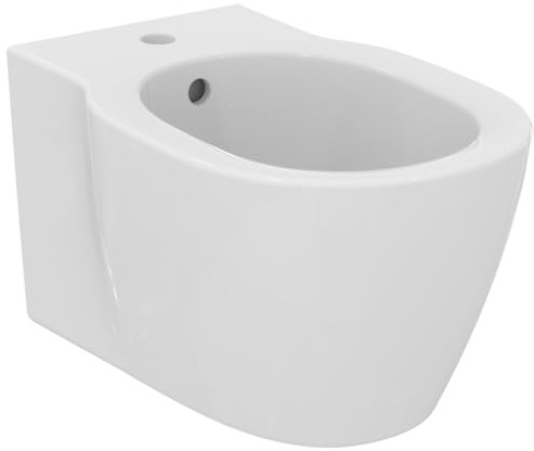Ideal Standard E772201 Connect Bidet sospeso con fissaggi Completamente nascosti, Bianco