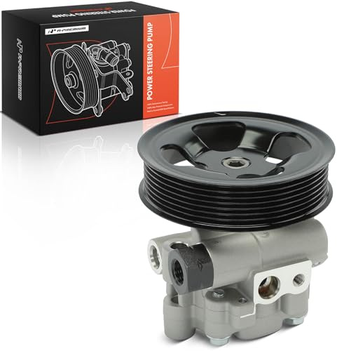 A-Premium Power Steering Pump, with Pulley, Compatible with Lexus ES350 2007-2012 & Toyota Camry 2007-2011, Avalon 2005-2012, 3.5L, Replace # 4431033170