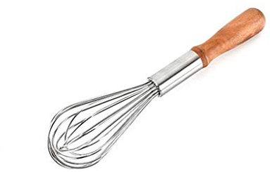 Fouet, Bois Massif Acier Inoxydable Oeuf Crème Barre De Brassage Manuel Outils De Cuisson ZHANGXIAO (Taille : 30×6cm)