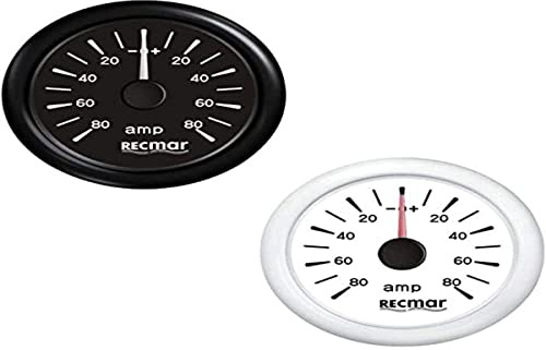 RECMAR Amperometer - 80 AMP. Black
