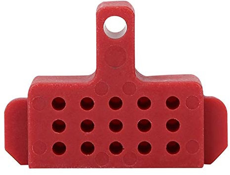 Yosoo Health Gear Bleed Spacer, Bleed Block, Kunststoff Bremsentlüftungs Abstandshalter, Leichter Fahrrad Scheibenbremssattel Abstandshalter Fahrrad Scheiben Bremsentlüftung für Mountainbike-Rennräder