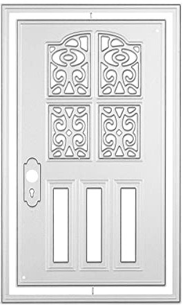 Fustella La porta del cancello porte della finestra che tagliano le sagome di Goffratura del modello metallo Fustelle per l'album di scrapbooking di DIY che fa la decorazione dell'artigianato carta