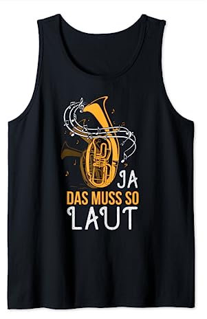 Tenorhorn Geschenk für Tenorhornisten - Tenorhorn Tank Top