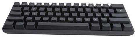 PUSOKEI Clavier de Jeu, Clavier Mécanique Filaire USB, Clavier Ergonomique rétroéclairé à 61 Touches LED, Clavier Universel pour Ordinateur de Bureau, Ordinateur, PC