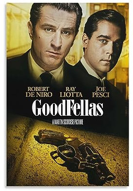 GoodFellas Klassisches Filmposter (11) Leinwand Gemälde Poster Wandkunst Dekorative Bild Drucke Moderne Dekor 40 x 60 cm