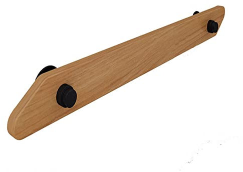 Holzhandläufe für Treppenstufen im Innenbereich, 50–300 cm lang, rutschfest, für Treppen, Geländer, Haus, Garten, Korridor, Lofts, Terrassendiele, Korridor, Stützstange (Größe: 3 m (10 Fuß))