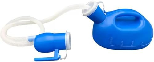 2000 ml Urinflasche aus Kunststoff, Urinsammler für Männer, 160 cm Urinflasche mit Schlauch, tragbare Urinflasche für Urin, Toilettenartikel