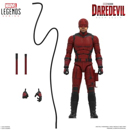 Hasbro Marvel Legends Series, action figure di Daredevil ispirata a Daredevil: Rinascita