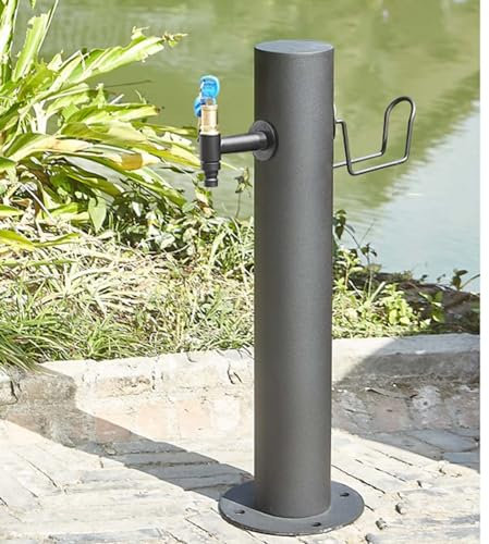 Colonne d'eau autoportante extérieure avec robinet pour irrigation de jardin et fontaine