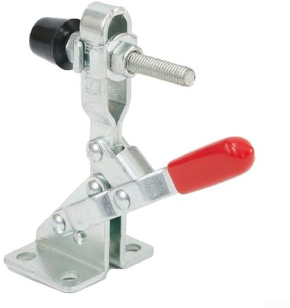 Handy GH101A - Morsetti verticali a levetta, capacità di tenuta 49,9 kg, confezione da 4