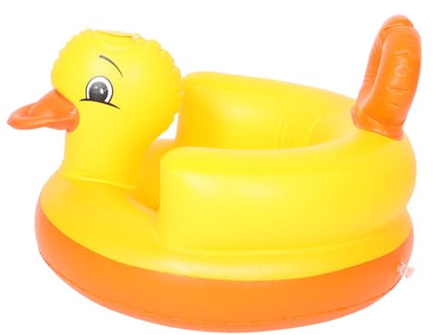 FOYTOKI Aufblasbarer Babysitz Für Kleinkinder Leichter Wohnzimmer Und Badewannenstuhl Aus Robustem Pvc Mit Ergonomischem Design Für Und Komfort
