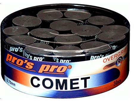 Pro's Pro Comet Overgrip 30 Stück, Schwarz