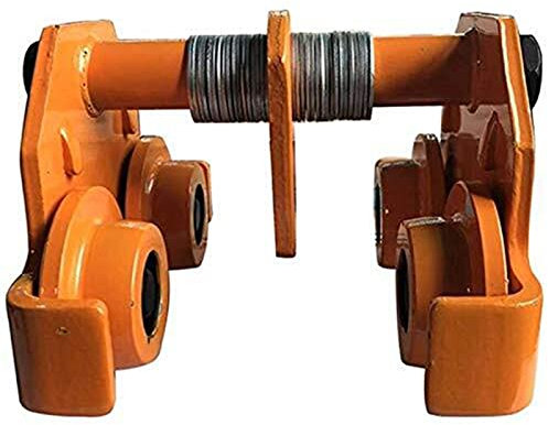 Slscyx 1 Ton Ordinary Trolley Push Beam Monorail Trolley Trolley Lifting Chain Hoist Chain Crane