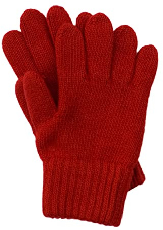 FosterNatur, Kinder Finger Handschuhe/Strickhandschuhe/Wollhandschuhe, 100% Merinowolle extrafein