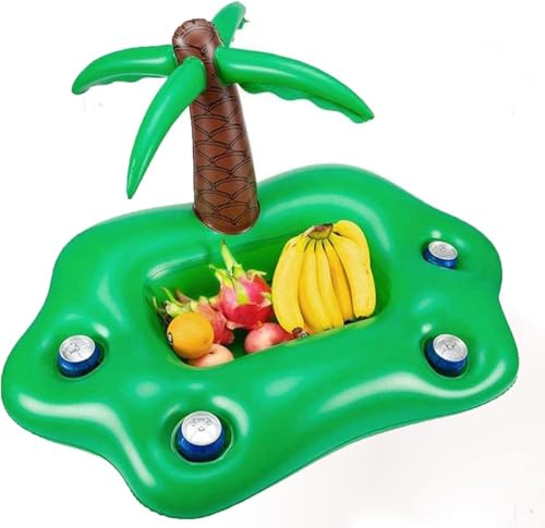 Portabevande per Piscina,Portabevande Gonfiabile, Gonfiabile Portabicchieri, per Supportare La Tazza, Bottiglia, Spuntini, Bevanda, Bibità, Vino, Birra, ECC.