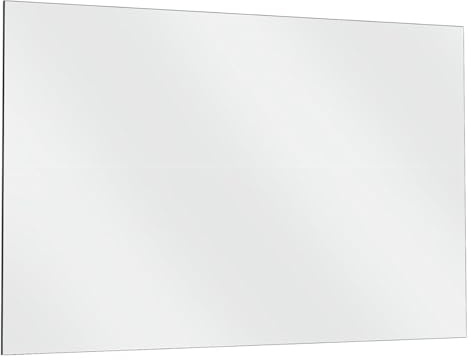 Fab Glass and Mirror Large Gym Mirror for Home Gym 48x32 - Full Length HD Tempered Glass Wall Panel - Professional Workout Display with Safety Backing - 1/4 Inch Commercial Grade