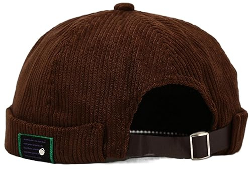 Gorras de Hombre Gorro Retro Personalizado Gorro de Hip-Hop Gorro Docker de Pana Ocala Hombre Verano Gorra Docker Cierre autoadherente Primavera Verano