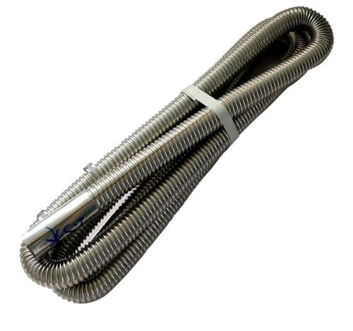 HABITZ 60 cm 100 cm 120 cm 150 cm 200 cm 250 cm 300 cm Luft Diesel Standheizung Edelstahl Auspuffrohr Rohr Gas Entlüftungsschlauch Auto LKW Van(250cm)