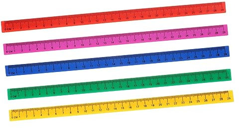 CANIGHT Magnetische Strapazierfähig Aus Plastik Für Stabilen Einsatz Multifunktionales Lineal Leicht Tragbar Für Schule Und Haushalt