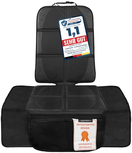 LIONSTRONG® Fundas para Sillas de Coche - Extra Grande [ISOFIX] - Negro