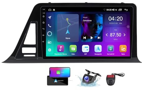 Autoradio 2 DIN 9 Pouces pour Toyota C-HR 2016-2020, Android 13, Wi-FI 4G, CarPlay, Android Auto, Navigation GPS, DSP, FM, RDS, Dab+, Radio Bluetooth 5.0