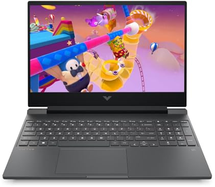 HP Victus 15-fa0021na 15.6 Gaming Laptop | Intel Core i5-12450H | 16GB RAM | 512GB SSD | Nvidia GeForce RTX 3050 4GB | Backlit Keyboard | Windows 11 Home | Black (Renewed)