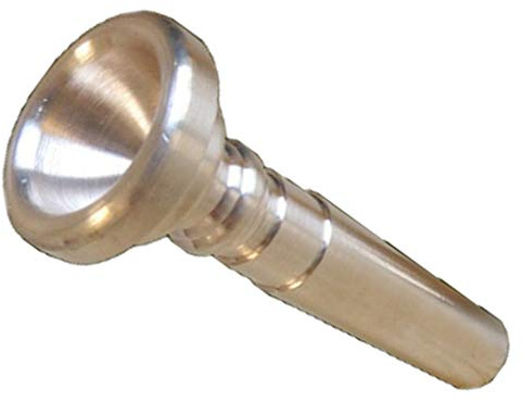 P Prettyia Brass Trumpet Mouthpiece for Bugle Horn Replacement Accessory