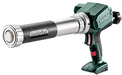 Metabo Akku Kartuschenpistole KPA 12 400 (ohne Akku, Auspresskraft 4400 N, 12 V, für Kartuschen / Folienbeutel 400 ml, mit Zubehör) 601217850