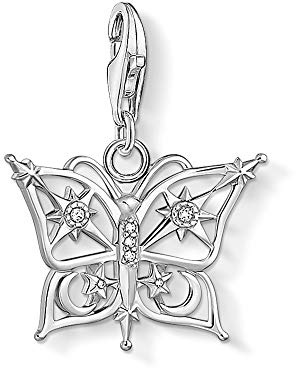 Thomas Sabo Damen Charm-Anhänger Schmetterling Charm Club 925 Sterling Silber
