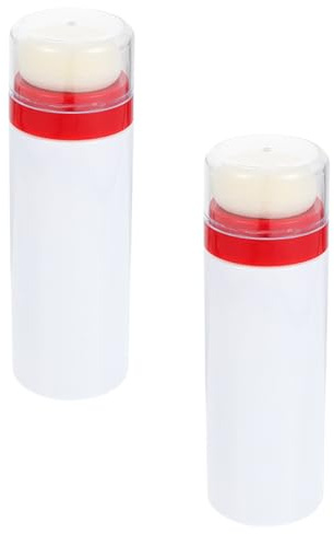 COOPHYA 2 Stück Babypuder Aufbewahrungsbox mit Puderquasten Frei Kompakt und Leicht für Babypflege und Reisen Schnelltrocknend und Puderabweisend Zufällige Farbe