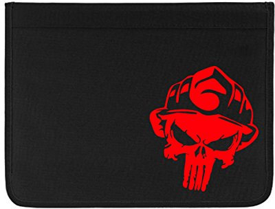 Roter Hahn 112 Hochwertige Feuerwehr Schreibmappe Organizer Konferenzmappe Punisher