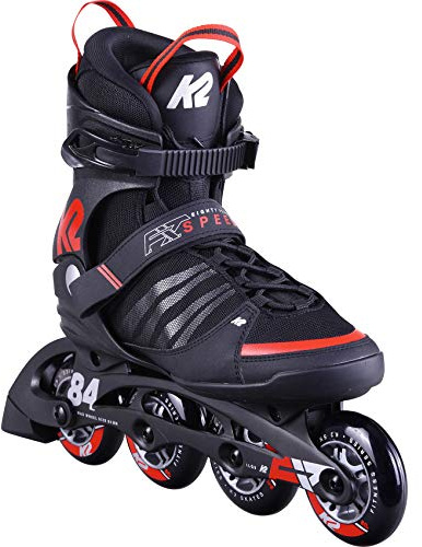 K2 F.I.T. 84 Speed ALU Inline Skate Black/red