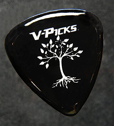 V-Picks™ »TREE OF LIFE - MANDOLINE PICK« Plektren für Mandoline - 2.75mm - Farbe: Smokey Mountain