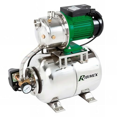 RIBIMEX Pompe surpresseur auto-amorante 50L JET101 Inox 970 W 230 V