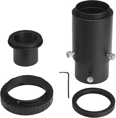 SOLOMARK Deluxe Teleskop Kamera Adapter-Kit für Canon EOS/Rebel DSLR – Prime Focus und Variable Projektion Okularfotografie – passend für Standard 1,25 Zoll Teleskope – akzeptiert 1,25 Zoll Okulare.