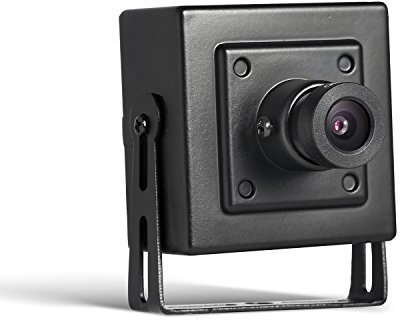 REVODATA TSEye Mini Caméra IP 5MP PoE Audio, Ultra HD 2880 x 1620P, Microphone Intégré, Objectif 3.6mm (75° FOV), CCTV Surveillance Sécurité Domestique (I706-P-A-TS Métallique)