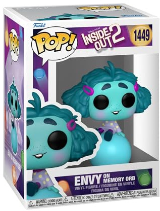 Funko POP! Disney: Inside Out 2 - Envy 2 - Vinyl-Sammelfigur - Geschenkidee - Offizielle Handelswaren - Spielzeug Für Kinder und Erwachsene - Movies Fans - Modellfigur Für Sammler und Display