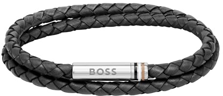 BOSS Jewelry Lederarmband für Herren Kollektion ARES