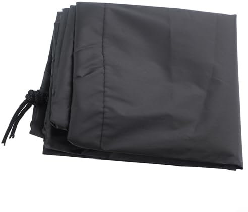 CWOQOCW Grillabdeckung für Outdoor-Grill, wasserdichte Grillabdeckung, farbecht, Grillabdeckung für We0% ber 7110 Q1001000 Serie Grillen, Schwarz