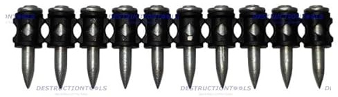 1000x Collated Concrete Nails SC9-25mm - for Spit Spitfire P370 C60