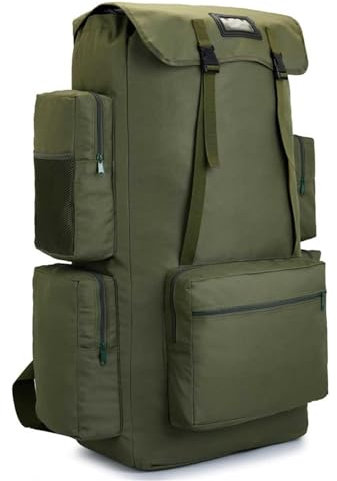MDWZH Wanderrucksack Reiserucksack 130L Wandern Rucksack Packs Outdoor Reise Durable Camouflage Jagd Klettern Trekkingrucksack(C)