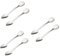 TOPBATHY 6 Piezas cucharas de toronja cucharas de pomelo serradas cuchara de acero inoxidable cuchara de fruta cuchara de toronja de acero inoxidable cuchara de excavación